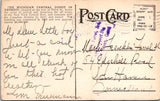 MI, DETROIT - Michigan Central Depot - 1911 postcard - C06137