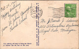 Black Americana - Vintage African American postcard - Birthday Prayer - C06246