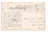 CA, REDLANDS - Orange Orchards, city below, buggy on road postcard - C06308