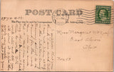 NY, CONEY ISLAND - Dream Land tower at night postcard - C06342