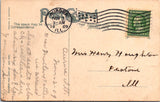 IL, AURORA - Post Office, PO - 1909 postcard - C08009