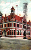 IL, AURORA - Post Office, PO - 1909 postcard - C08009
