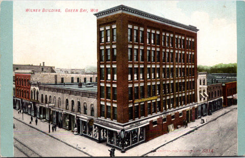WI, GREEN BAY - Wilner Building - E C Kropp postcard - C08155