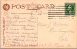 CA, SANTA CATALINA ISLAND - Road to Eagles Nest, horse & buggy postcard - C08223