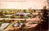 MI, GRAND RAPIDS - John Ball Park aerial Bird eye view - 1909 postcard - C08265