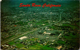 CA, SANTA ROSA - bird eye view - 1972 postcard - C17435