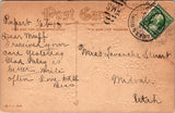 Valentine postcard - TO MY SWEET VALENTINE - cupid - C17568