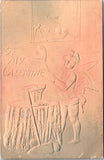 Valentine postcard - TO MY VALENTINE - Blacksmith boy - P Sanders - C17569