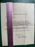 OH, Bradford - PENNSYLVANIA RAILROAD 1930 letter, envelope- C17705