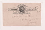 MI, JONESVILLE - old vintage Jefferson Postal Card - C17789