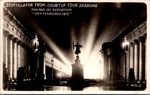 CA, SAN FRANCISCO - Pan-Pac Int Exposition SCINTILLATOR - RPPC - CP0072