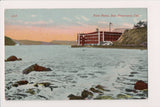 CA, SAN FRANCISCO - Fort Point buildings and water postcard - CP0074