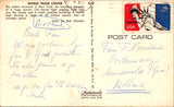 NY, NEW YORK CITY - World Trade Center, twin towers postcard - CP0078
