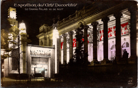Foreign postcard - Paris France - Exposition des Arts Decoratif postcard - CP015