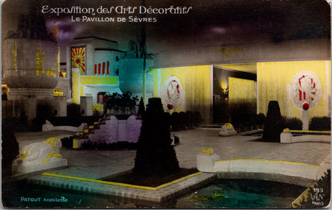 Foreign postcard - Paris France - Exposition des Arts Decoratif postcard - CP015