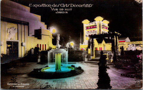 Foreign postcard - Paris France - Exposition des Arts Decoratif postcard - CP016