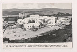 CA, LYNWOOD - St Francis Hospital - @1955 (original SOLD) CP0421