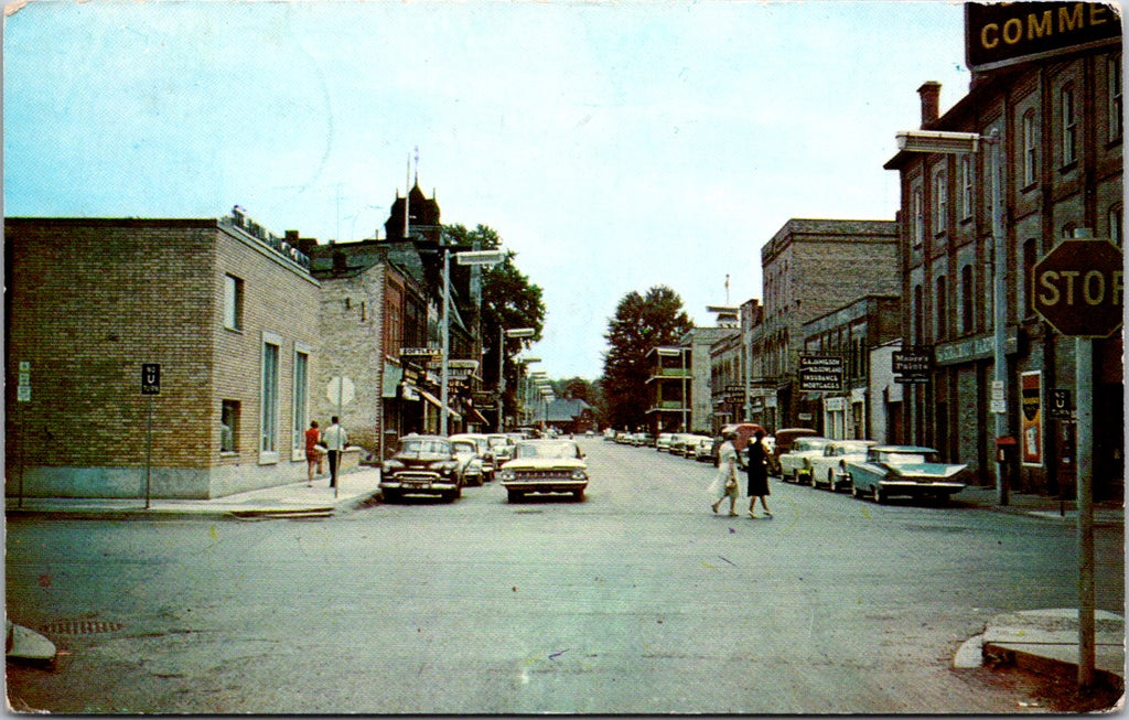 Canada - STRATHROY, ON - Frank Street postcard - CP0446