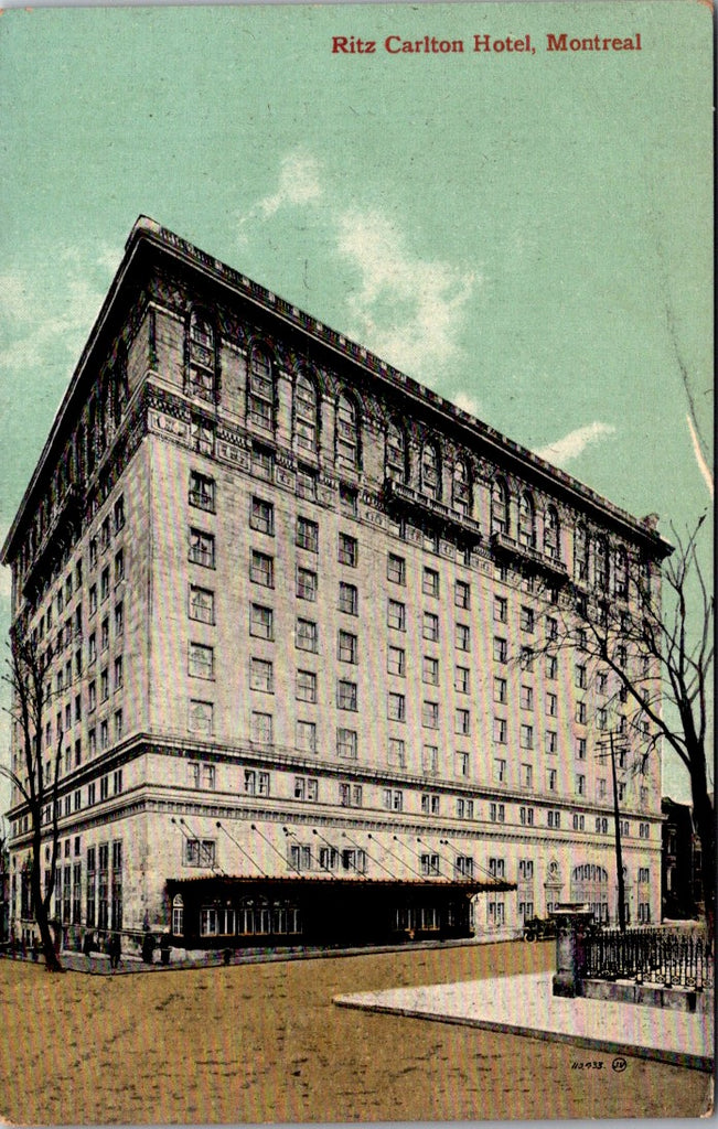 Canada - MONTREAL, QC - Ritz Carlton Hotel postcard - CP0474