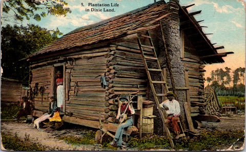 Black Americana - Vintage African American postcard (original SOLD) - CP0502
