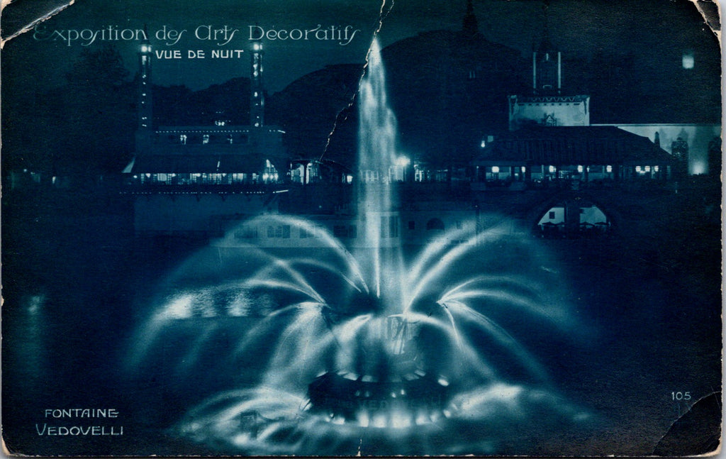 Foreign postcard - PARIS, France - Exposition des Arts Decoratif postcard - CP078