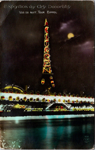 Foreign postcard - Paris France - Exposition des Arts Decoratif postcard - CP078