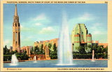 CA, SAN FRANCISCO - Worlds Fair Court of the Moon - Piltz postcard - CP0789