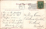 Canada - VANCOUVER, BC - waterfront buildings, ship, water postcard - CR0524