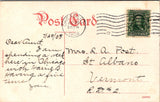 IL, CHICAGO - Post Office, PO  - 1908 postcard - D04046