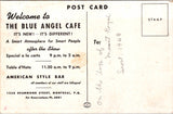 Canada - MONTREAL, QC - Blue Angel Cafe advertising postcard - D05047