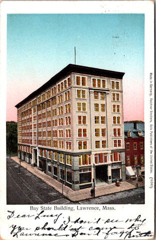 MA, Lawrence - Bay State Bldg - copper tinted windows - Reichner Bros #14843 pos