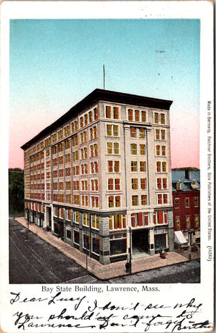 MA, LAWRENCE - Bay State Bldg - copper tinted windows - Reichner Bros #14843 pos