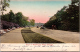 IL, CHICAGO - Washington Park Drive - 1908 postcard - D05406