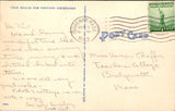 MA, BUZZARDS BAY - Bathing Beach, Bath House postcard - D05412