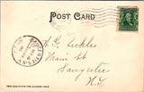 MA, SPRINGFIELD - view of Connecticut river and area thru the trees postcard - D07026