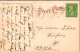 MA, West Roxbury - High School, buildings - 1933 postcard - D07062