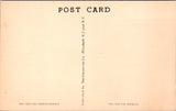 CT, MILFORD - Taylor Library close up - vintage postcard - D08312