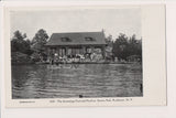 NY, ROCHESTER - Seneca Park - swimming pool and Pavilion postcard - D17094