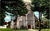 NY, ELLICOTTVILLE - Holy Name of Mary Church postcard - D17127