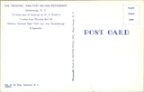 NY, CHITTENANGO - Ham that Am Ham Restaurant (original) postcard - D17213