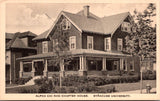 NY, SYRACUSE - Alpha Chi Rho Chapter House at university postcard - D17333
