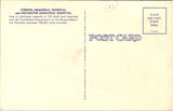 NY, ROCHESTER - Strong Memorial & Rochester Municipal hospitals postcard - D17373