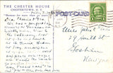 NY, CHESTERTOWN, Chester House - @1931 postcard - D17383