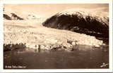 AK, TAKU INLET - Taku Glacier - Robinson RPPC postcard - D17463
