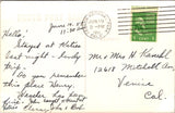 CA, VISALIA - Hamilton Lake, cliffs in Sequoia Nat'l Park RPPC postcard - D18066