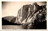CA, VISALIA - Hamilton Lake, cliffs in Sequoia Nat'l Park RPPC postcard - D18066