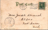 MI, DETROIT - Post Office - 1907 A C Bosselman postcard - D18148