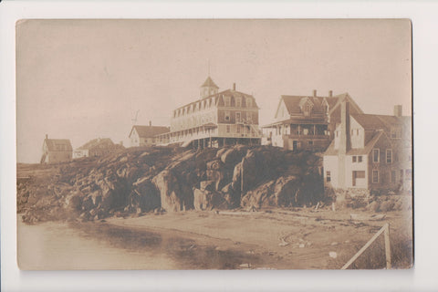 ME, MONHEGAN - Monhegan House, Island Inn? & Buildings RPPC - D18153