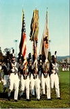 NY, WEST POINT - Military Academy Cadet Color Guard closeup postcard - D18154