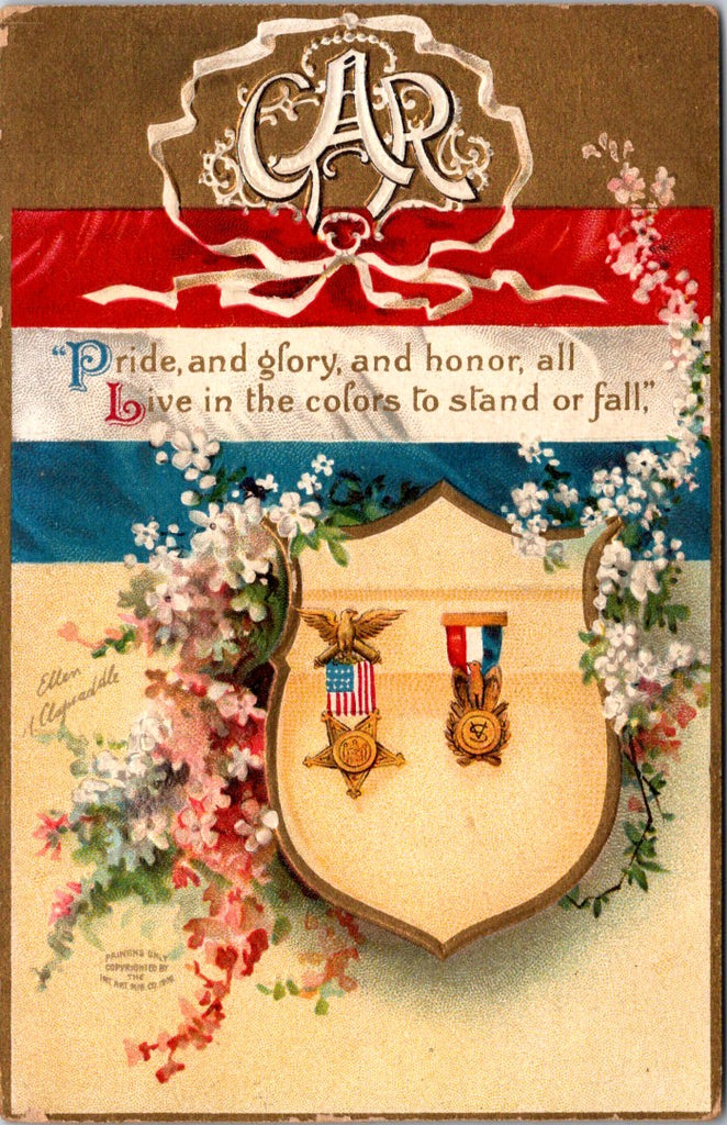 Military - GAR - International Art Pub Co - Clapsaddle postcard - D18158
